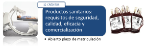 Curso de productos sanitarios